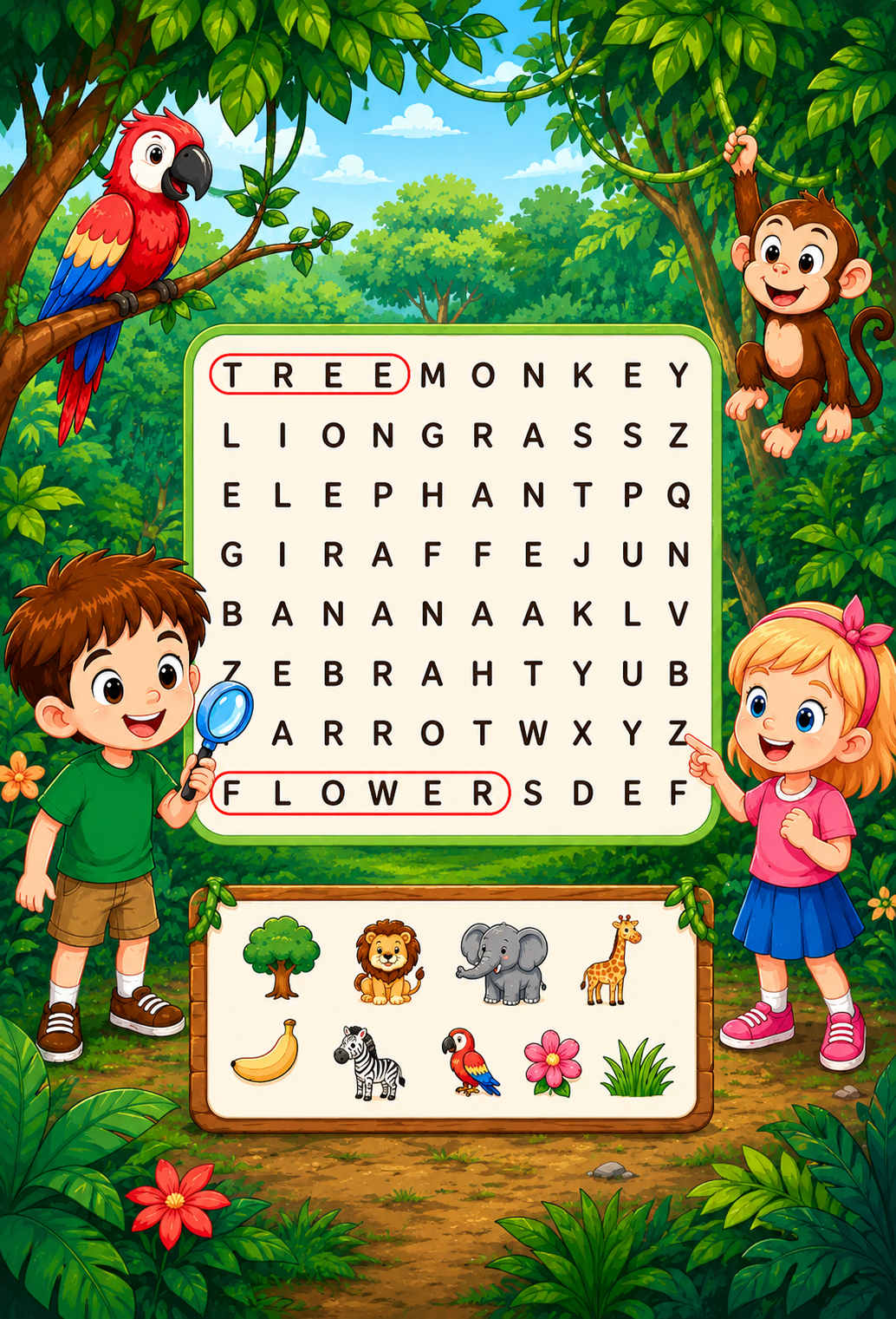 FIND THE WORD