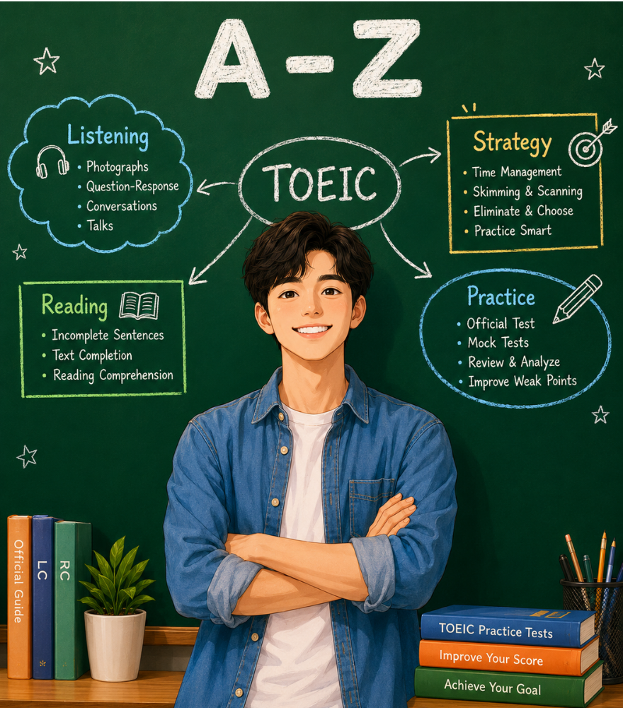 Chiến lược học TOEIC từ A đến Z